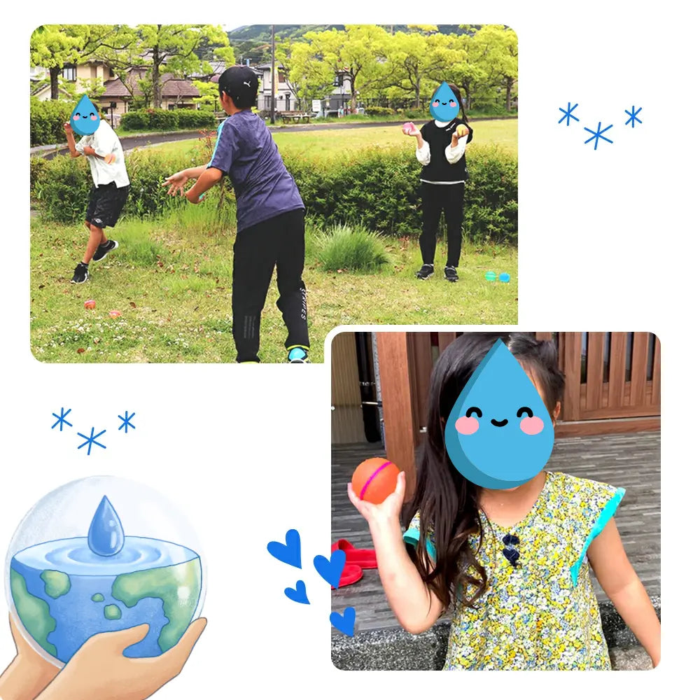 【今だけ夏応援価格】無限水玉ふうせん™|マグネット式