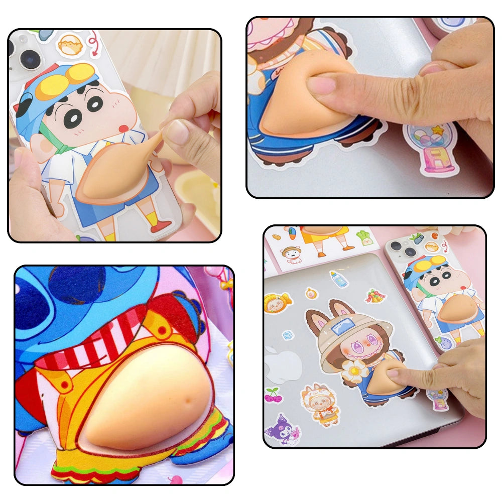 【新モデル】3Dぷにぷに癒しシール™｜SNS大バズリ中