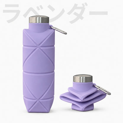【夏の水分補給に】折りたたみシリコンボトル™｜700mL 大容量
