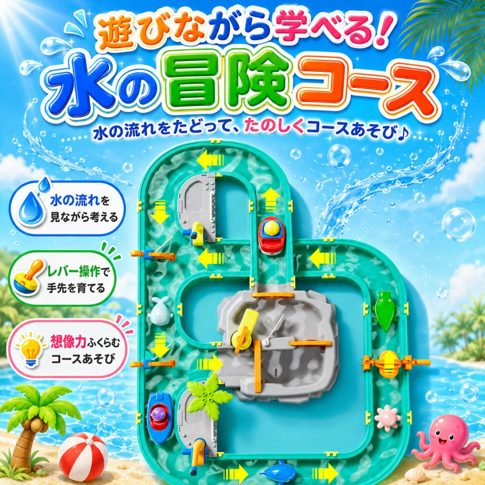 わくわく水の探検あそび™ 【SNSで話題 沸騰中】