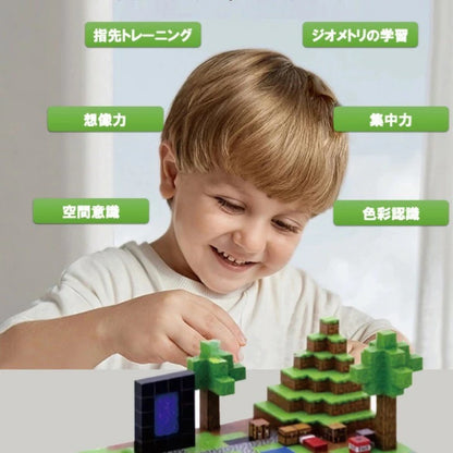 【★価格挑戦中】磁石ブロック™｜SNSで話題沸騰中