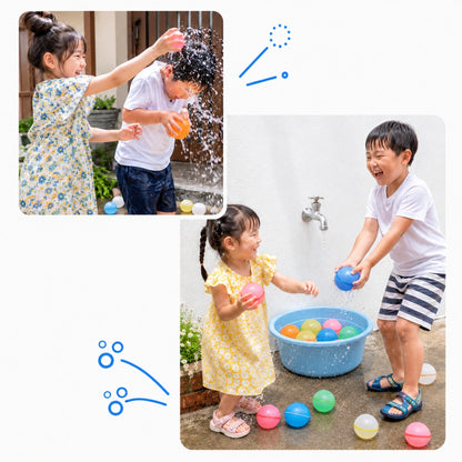 無限水風船 ™｜マグネット式　16個セット