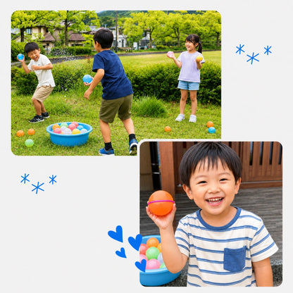 無限水風船 ™｜マグネット式　16個セット