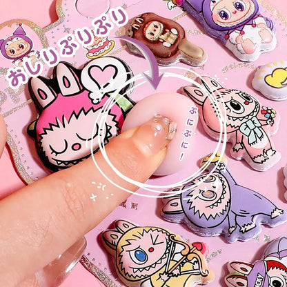 おしり3Dぷりぷり萌えかわシール™【新6種・選べる】