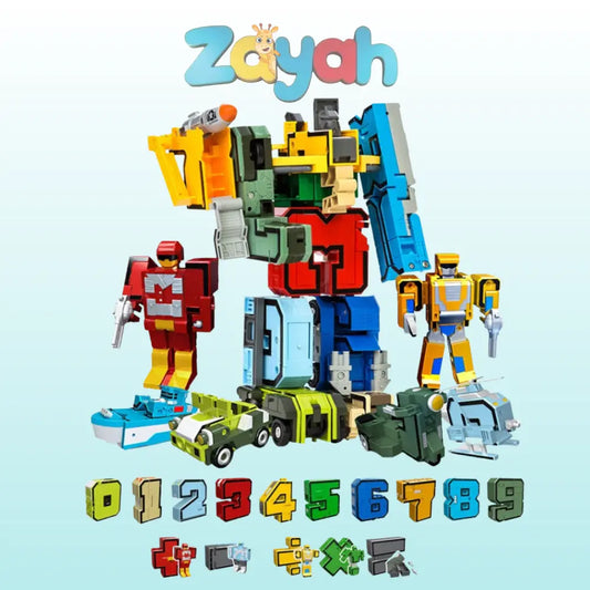 数字レンジャー™ 15個セット【変形ロボットシリーズ】