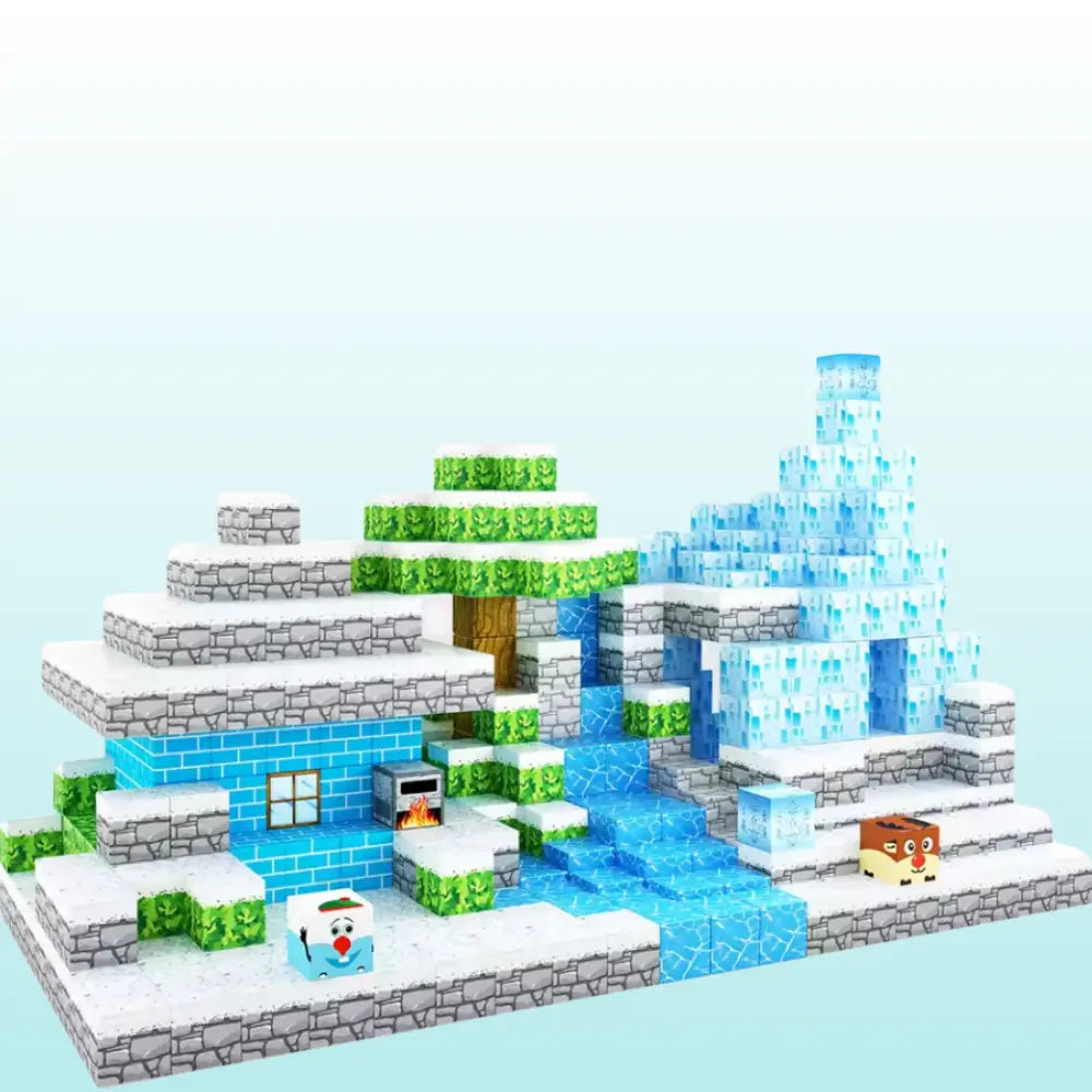 カチッと簡単。遊びながら“考える力”が育つ知育磁石ブロック™