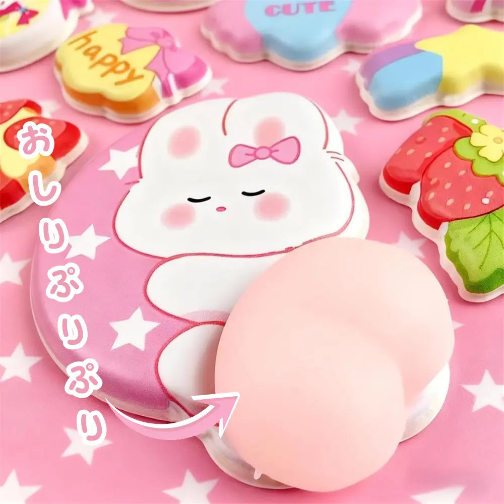 おしり3Dぷりぷり萌えかわシール™【新6種・選べる】