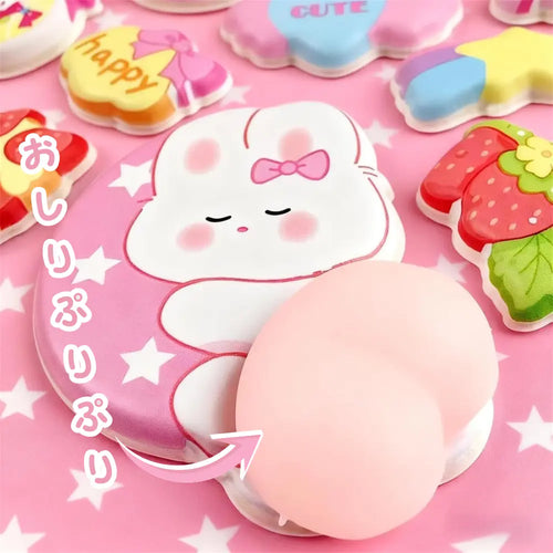 おしり3Dぷりぷり萌えかわシール™【新6種・選べる】