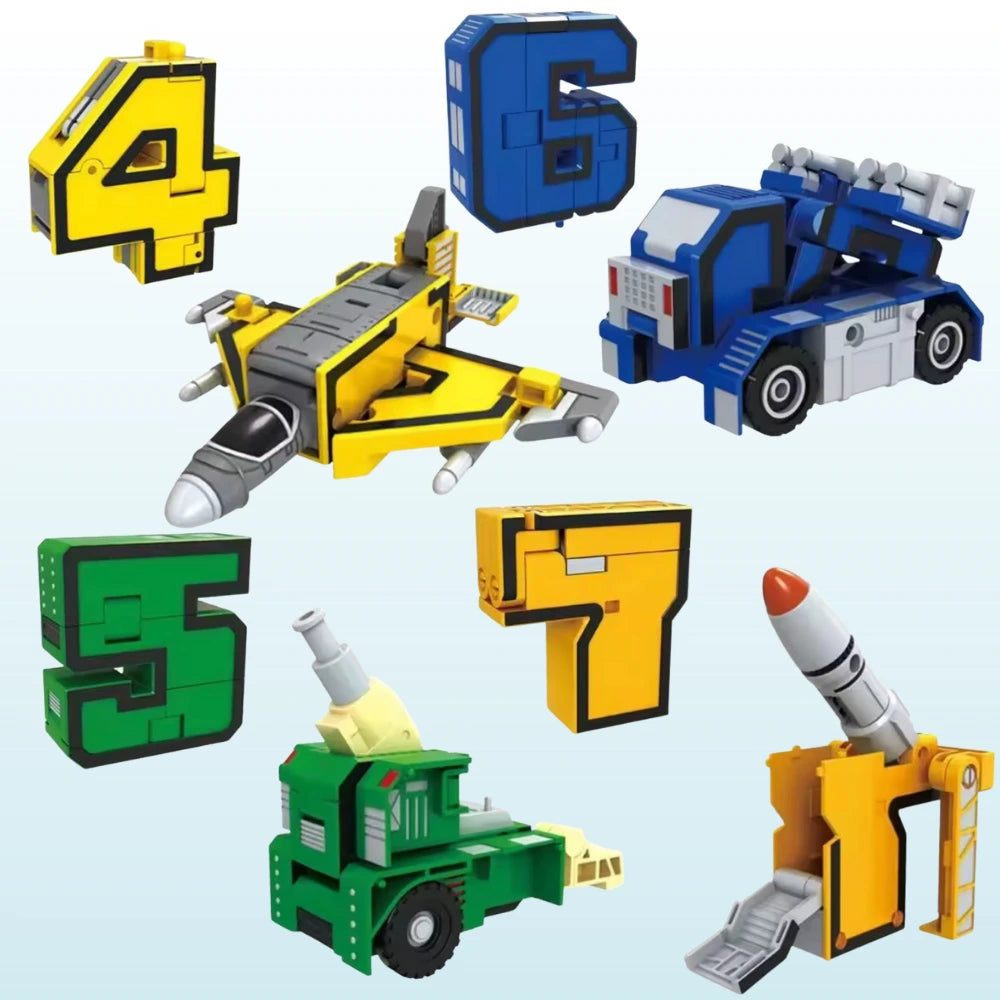 数字レンジャー™ 15個セット【変形ロボットシリーズ】