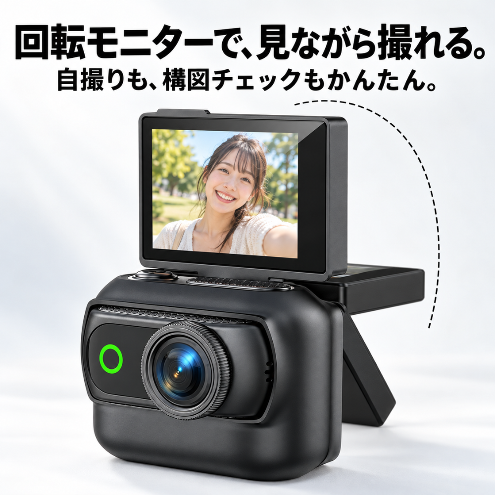 PACHIRI™【マグネット分離式ミニカメラ】