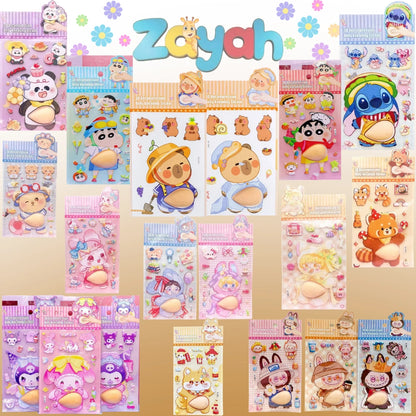 【新モデル】3Dぷにぷに癒しシール™｜SNS大バズリ中